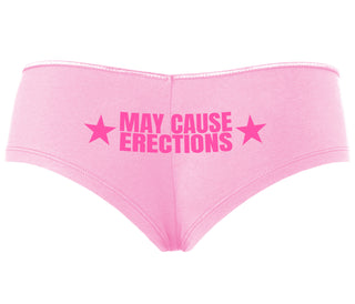 May Cause Erections - Pink Boyshort