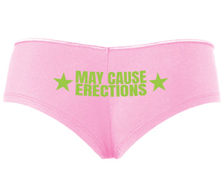 May Cause Erections - Pink Boyshort