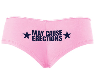 May Cause Erections - Pink Boyshort