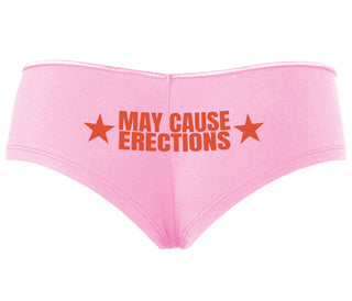 May Cause Erections - Pink Boyshort