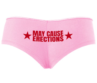 May Cause Erections - Pink Boyshort