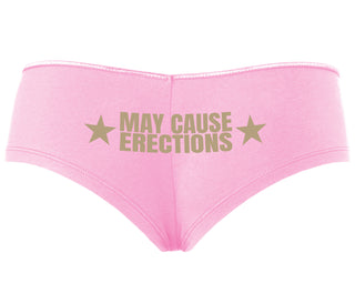 May Cause Erections - Pink Boyshort