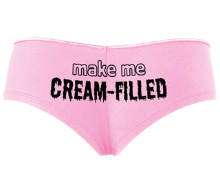 Make Me Cream Filled - Pink Boyshort