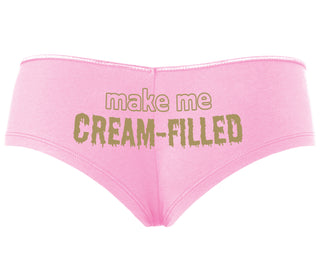 Make Me Cream Filled - Pink Boyshort