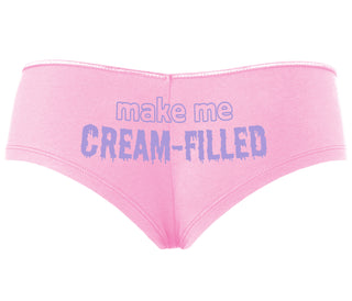 Make Me Cream Filled - Pink Boyshort