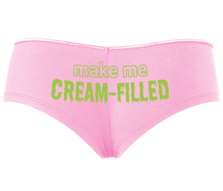 Make Me Cream Filled - Pink Boyshort