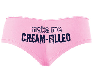 Make Me Cream Filled - Pink Boyshort