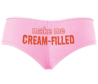 Make Me Cream Filled - Pink Boyshort