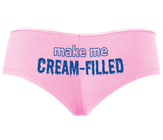 Make Me Cream Filled - Pink Boyshort