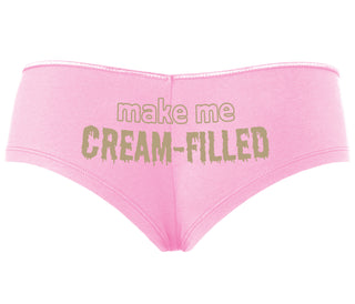Make Me Cream Filled - Pink Boyshort