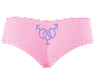 MMF Threesome - Pink Boyshort
