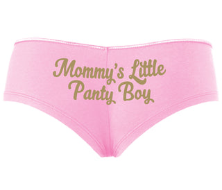 Mommy's Little Panty Boy - Pink Boyshort