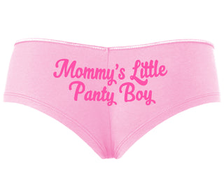 Mommy's Little Panty Boy - Pink Boyshort