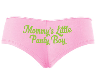 Mommy's Little Panty Boy - Pink Boyshort