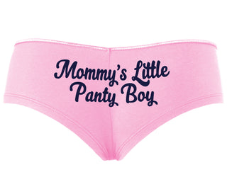 Mommy's Little Panty Boy - Pink Boyshort