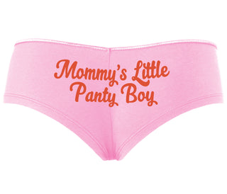 Mommy's Little Panty Boy - Pink Boyshort