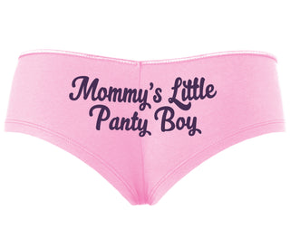 Mommy's Little Panty Boy - Pink Boyshort