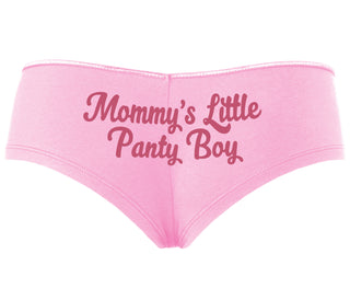 Mommy's Little Panty Boy - Pink Boyshort