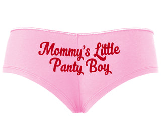 Mommy's Little Panty Boy - Pink Boyshort