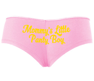 Mommy's Little Panty Boy - Pink Boyshort