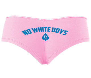 No White Boys - Queen Of Spades - Pink Boyshort