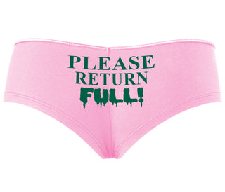 Please Return Full - Pink Boyshort