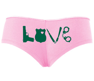 Police Love - Pink Boyshort