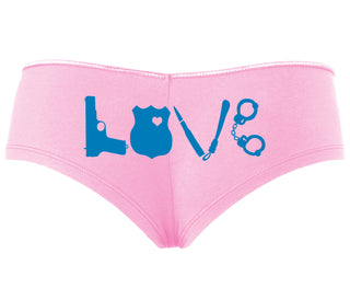 Police Love - Pink Boyshort