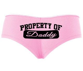 Property Of Daddy - Athletic Look - Pink Boyshort