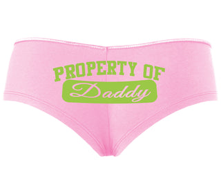 Property Of Daddy - Athletic Look - Pink Boyshort