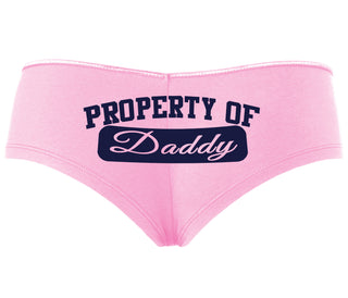 Property Of Daddy - Athletic Look - Pink Boyshort