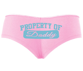 Property Of Daddy - Athletic Look - Pink Boyshort