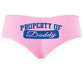 Property Of Daddy - Athletic Look - Pink Boyshort