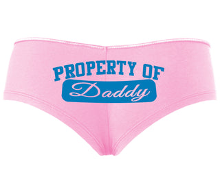 Property Of Daddy - Athletic Look - Pink Boyshort