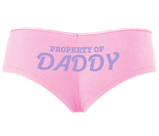 Property Of Daddy - Pink Boyshort
