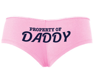 Property Of Daddy - Pink Boyshort