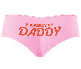 Property Of Daddy - Pink Boyshort