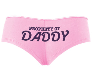 Property Of Daddy - Pink Boyshort