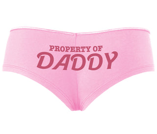 Property Of Daddy - Pink Boyshort