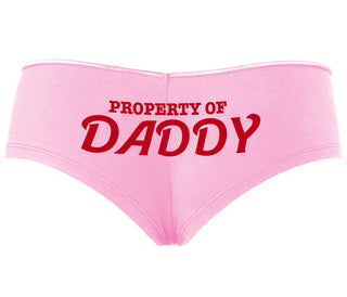 Property Of Daddy - Pink Boyshort