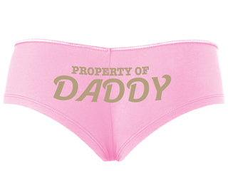 Property Of Daddy - Pink Boyshort