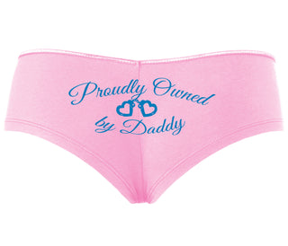 Proudly Owned By Daddy - Pink Boyshort