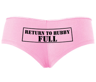 Return to Hubby Full - Pink Boyshort