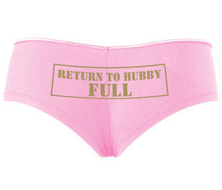 Return to Hubby Full - Pink Boyshort