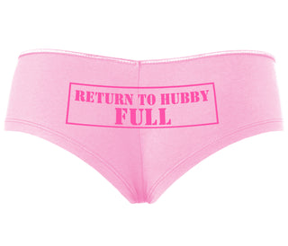 Return to Hubby Full - Pink Boyshort