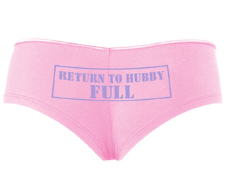 Return to Hubby Full - Pink Boyshort