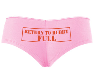 Return to Hubby Full - Pink Boyshort
