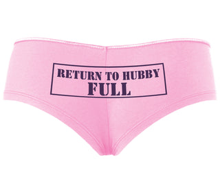 Return to Hubby Full - Pink Boyshort