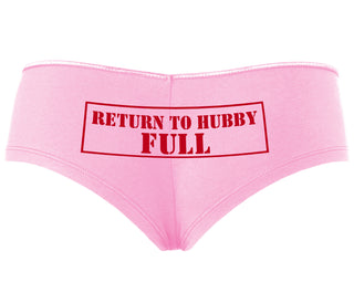 Return to Hubby Full - Pink Boyshort