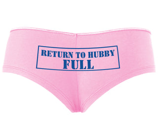 Return to Hubby Full - Pink Boyshort